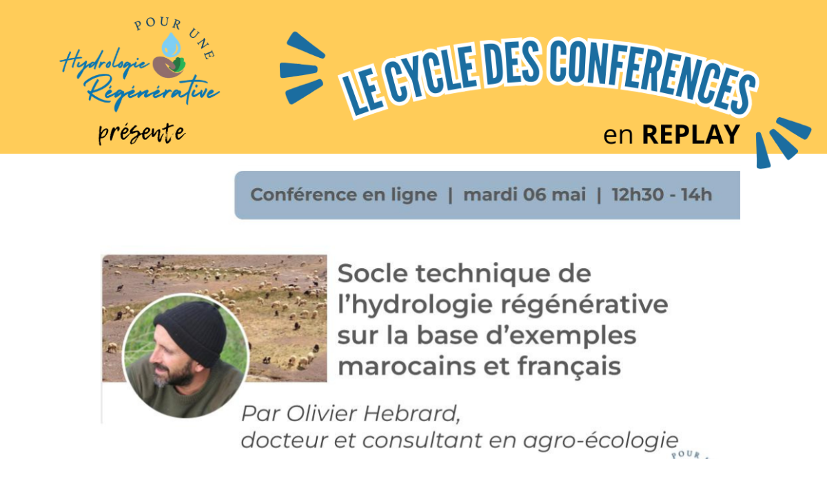 cycle webinaire PUHR socle technique de l'hydrologie régénérative